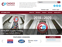 Tablet Screenshot of choicepartners.org
